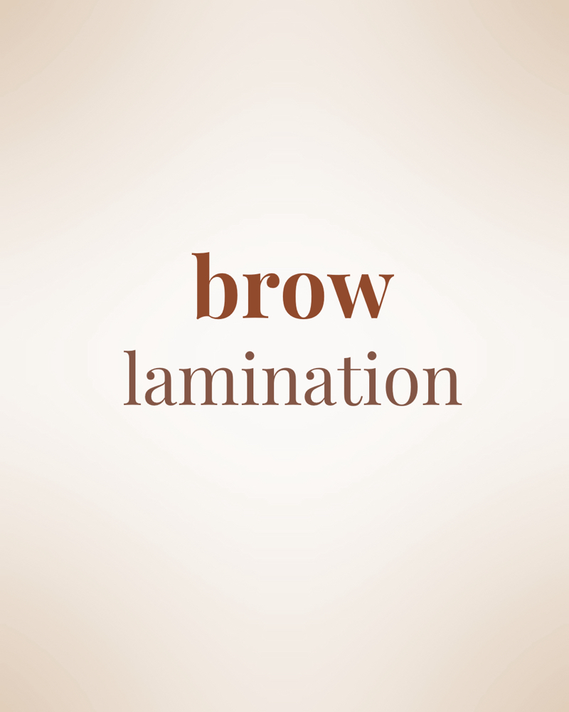 Brow Lamination