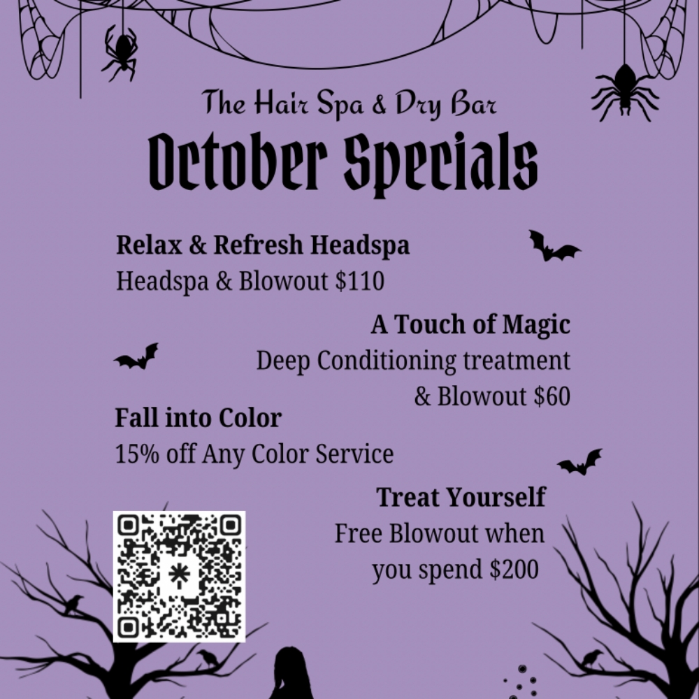 Relax & Refresh Headspa at The Hair Spa & Dry Bar in Tucson, AZ