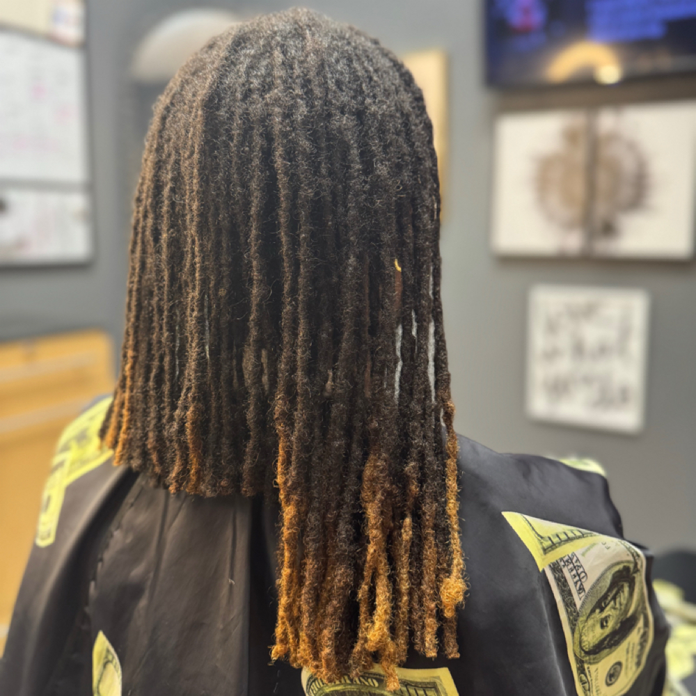 even cut / length reset at Crowned By Myah in Little Rock, AR