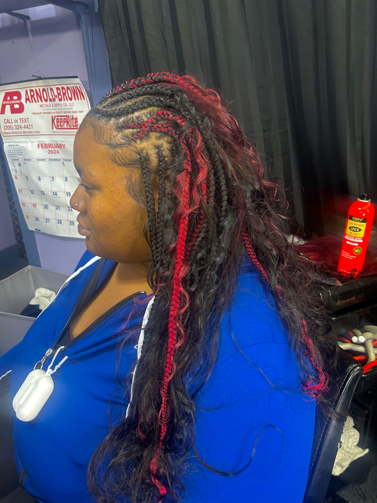Fulani Braids W/ Quickweave