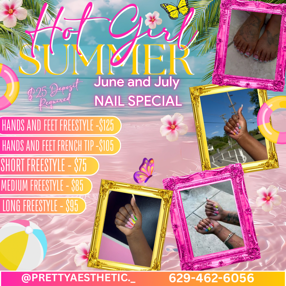 Summer Medium Freestyle ποΈ at Prettyaesthetic._ in Nashville, TN