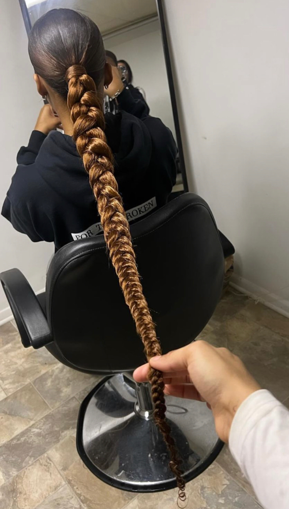 braided ponytail