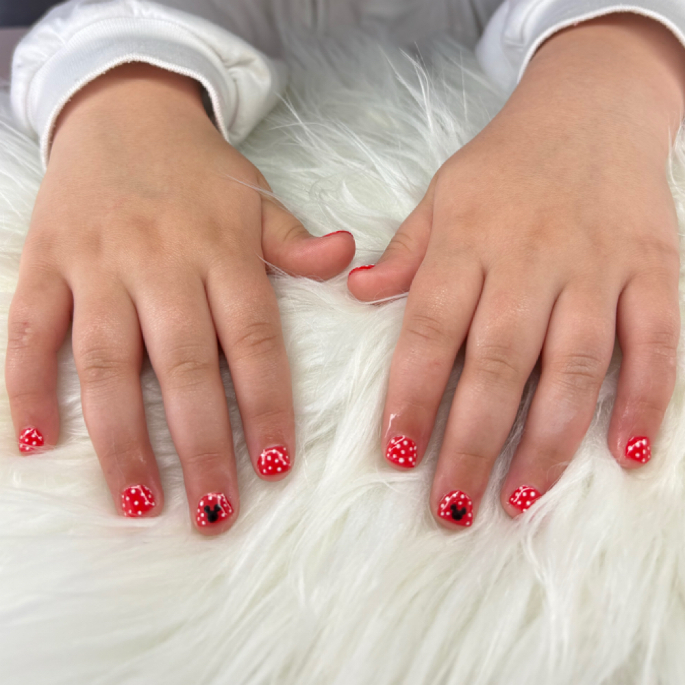 Kids Gel Manicure/Tier 1 Art at Hallie Renee Nail Salon in Griffith, IN