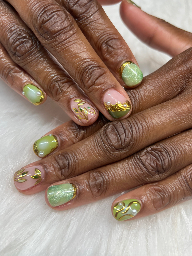 Dip Manicure at Pristine Nails by Nini in Virginia Beach, VA