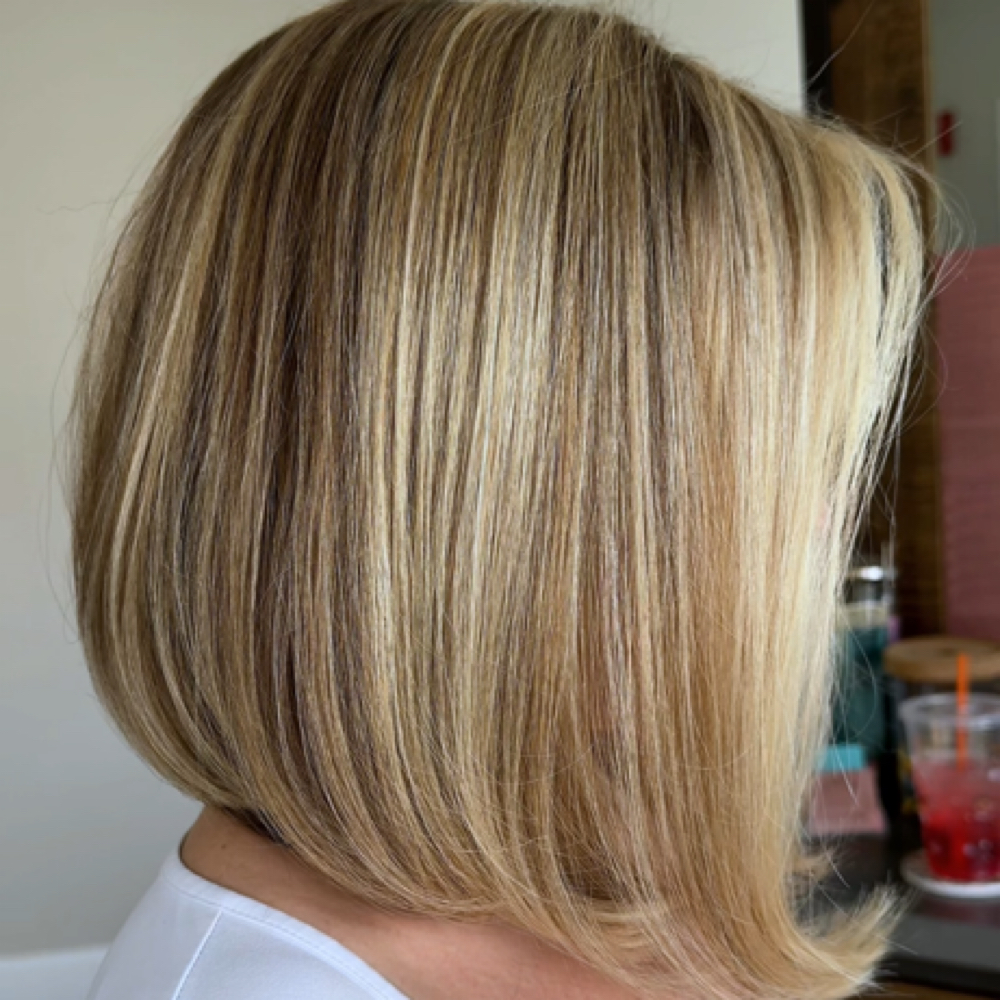 FULL HAND PAINTED BALAYAGE/STYLE