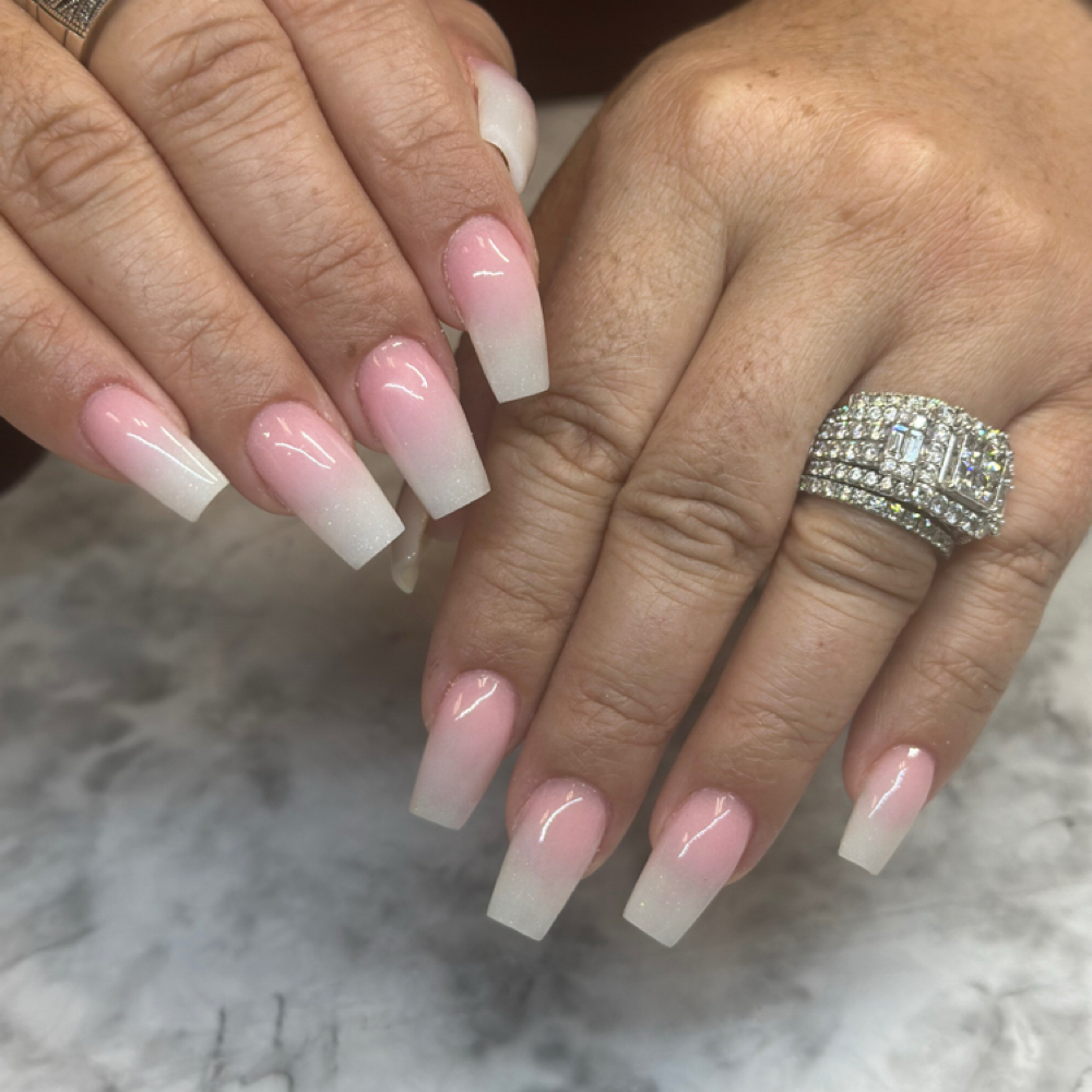 Ombre Nails at Starz Nail & spa in North Carolina, NC