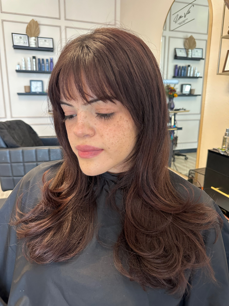 Bang Trim at SABRINAXHAIR in Corpus Christi, TX