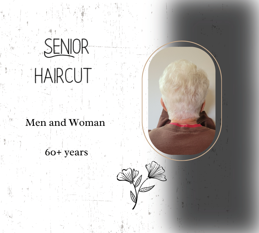 Senior Haircut (60yr+)
