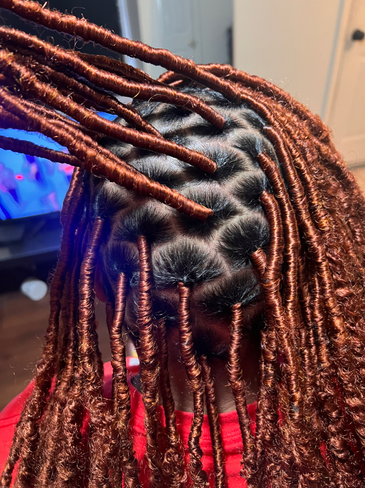 Medium Faux Locs