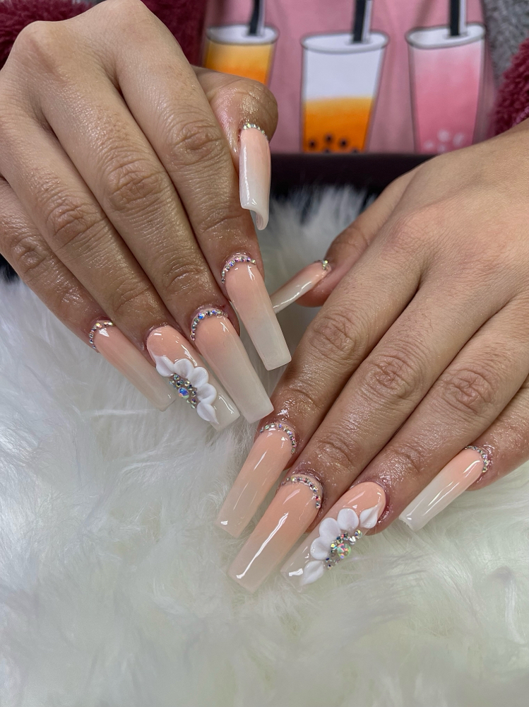 Ombre Set at Rubiiglownails in North Carolina, NC