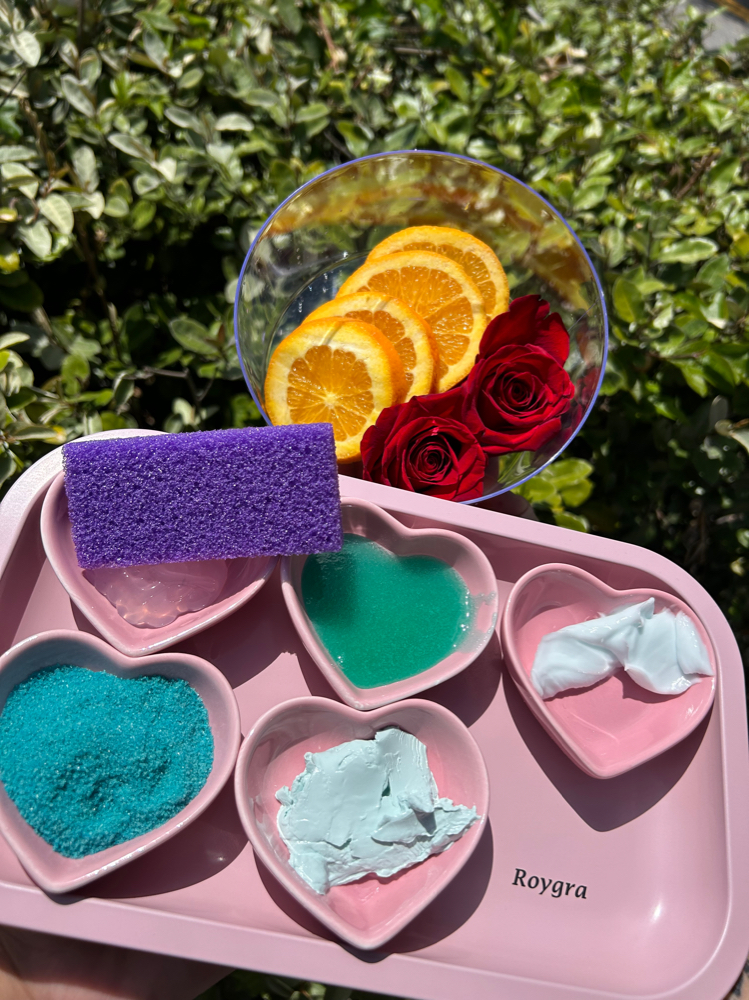 Orange Citrus & Rose Pedicure