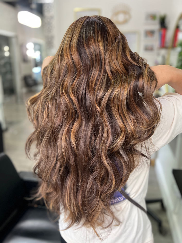 Reverse Balayage |going dark|