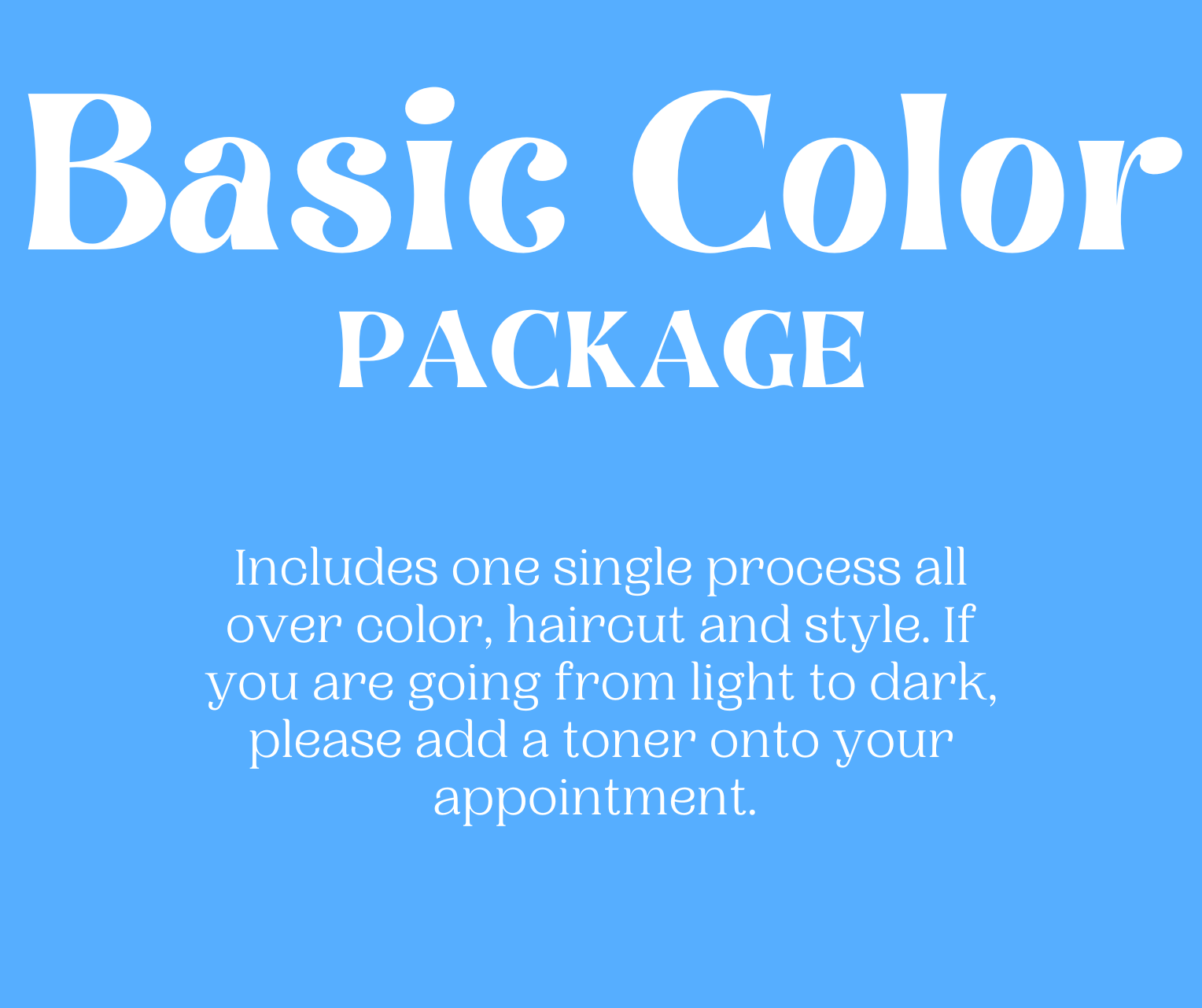 Basic Color Package