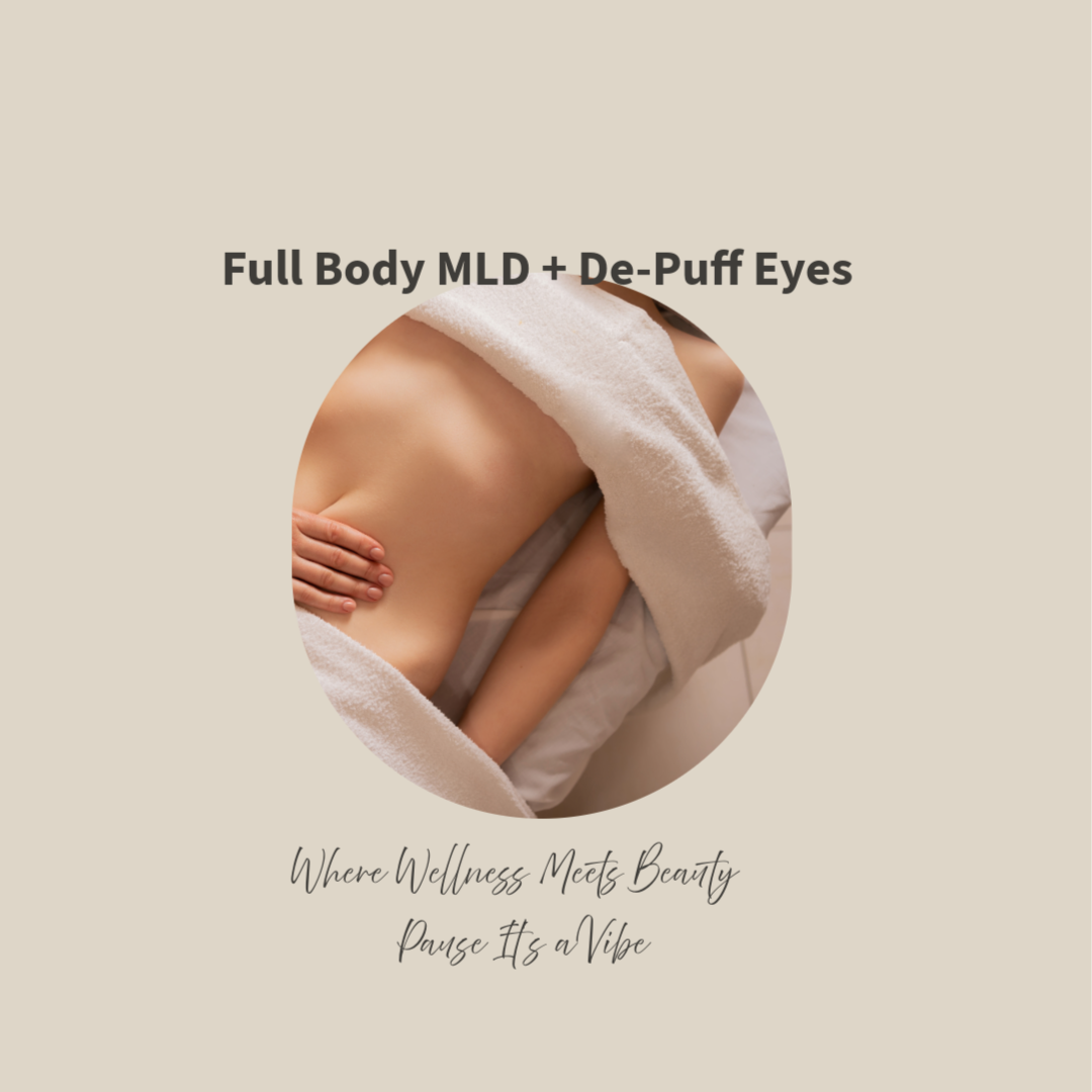 Pause 4 Full Body MLD  De-Puff Eyes at Ppause4wellness in Springfield, NJ