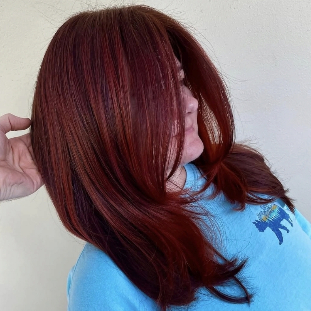 Blowout at Sanctum Hair Studio // Dalton Bird in Gainesville, FL