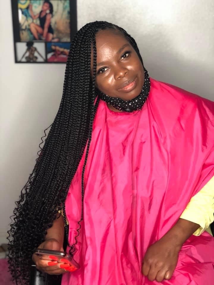 Small Knotless Braids