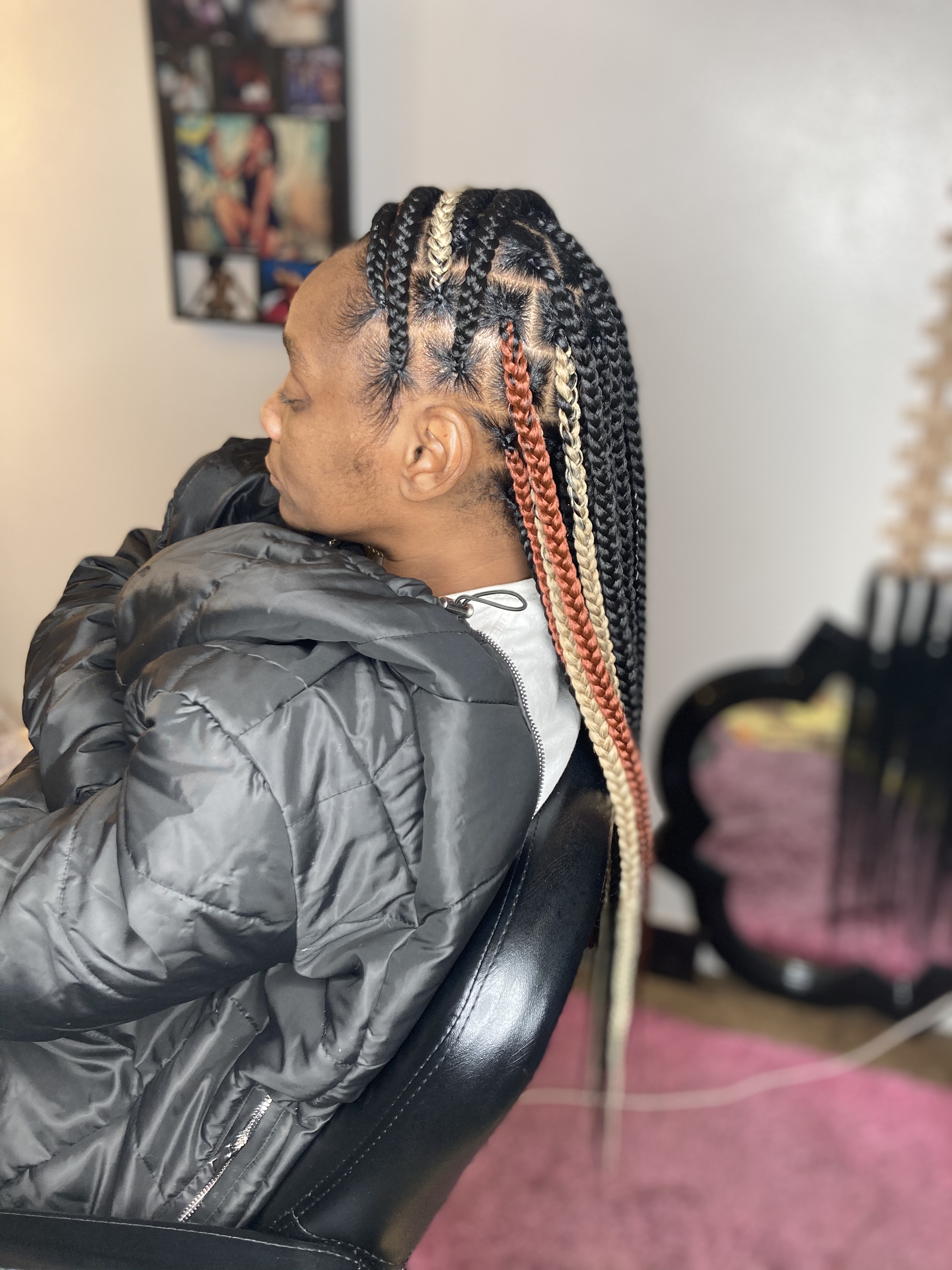 Large/Jumbo Knotless Braids