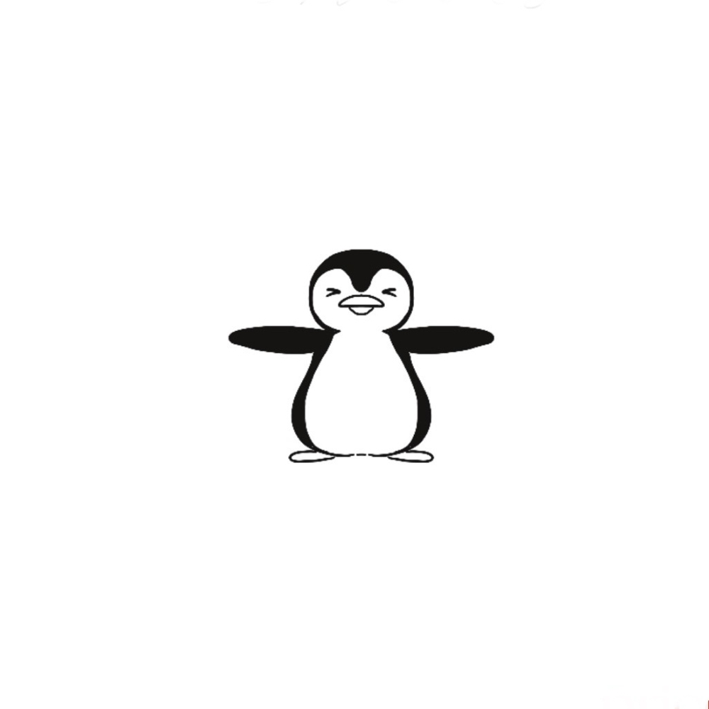 Penguin Arms Out