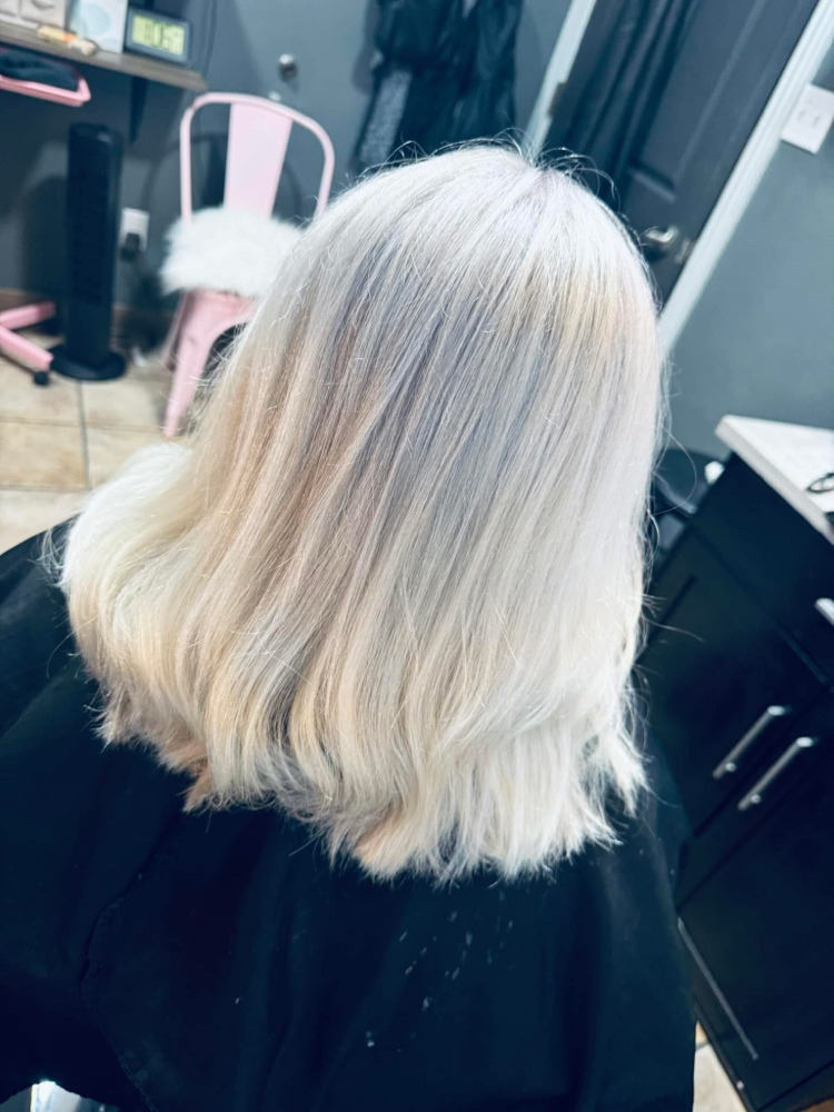 Full All Over Bleach And Tone