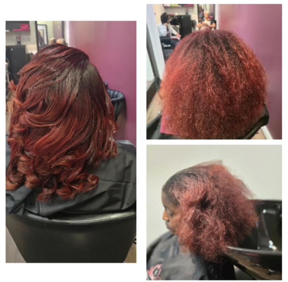 Shampoo, Blowdry & Curl