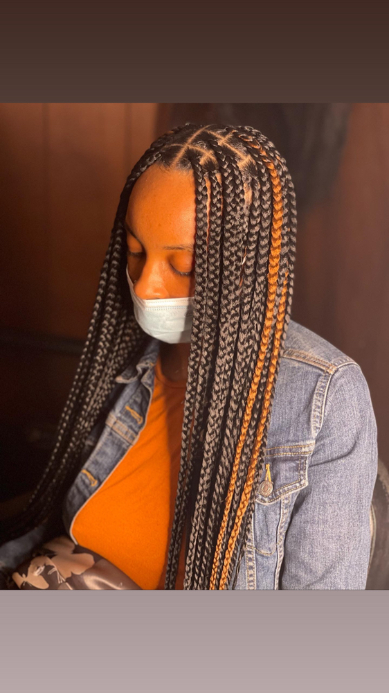Small Knotless Touch Up