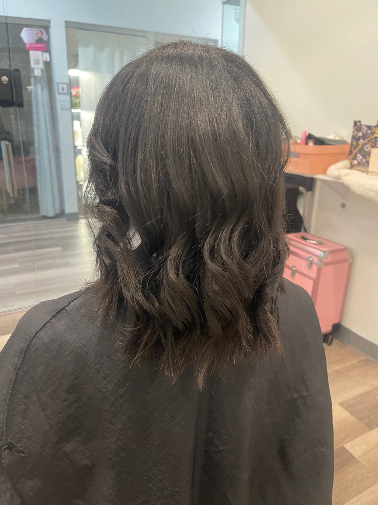 Silk Press & Trim