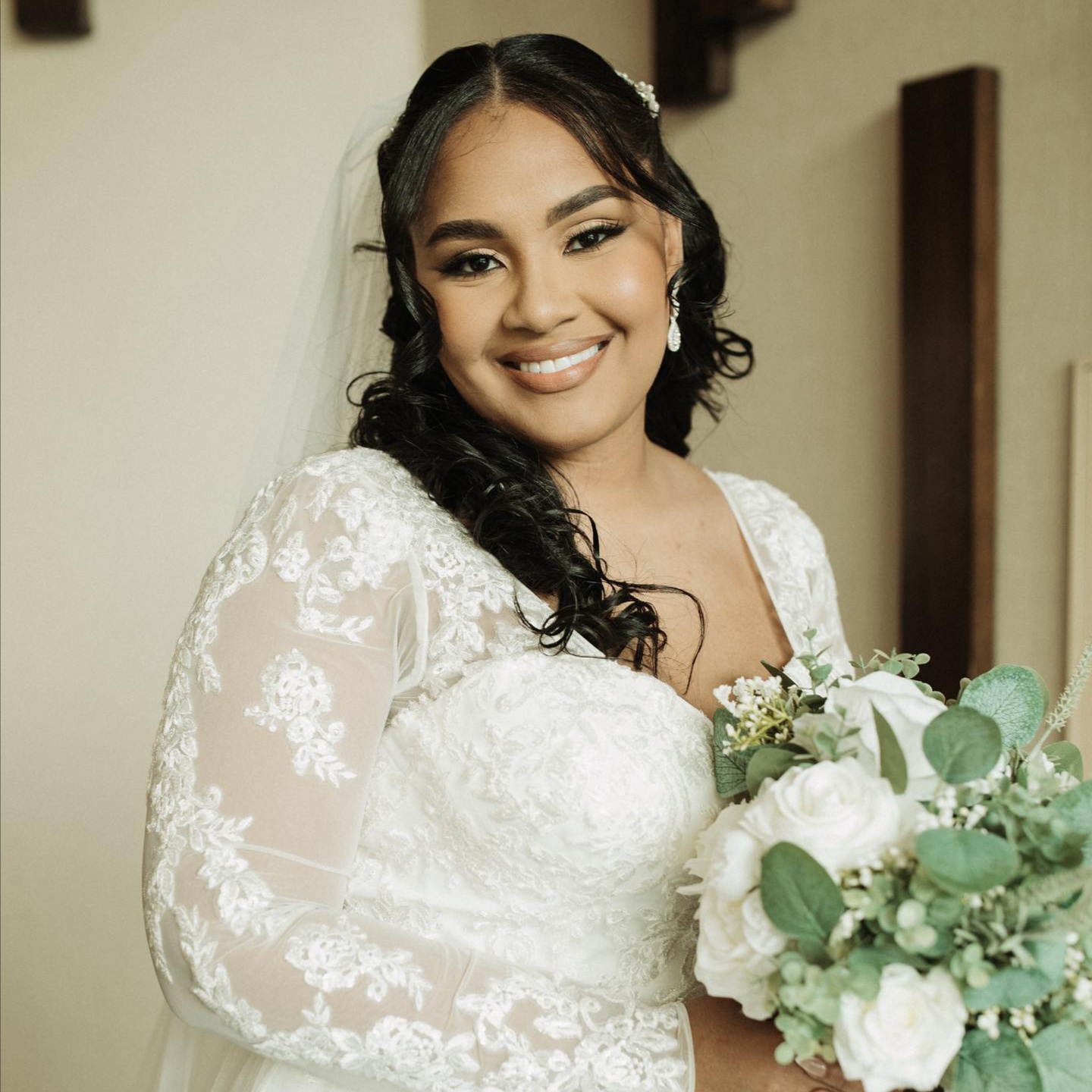 Bride Wedding Glam at Yani Beauty Studio in Bronx, NY
