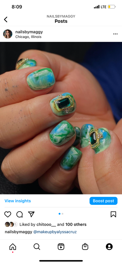 Elaborated Nail Art