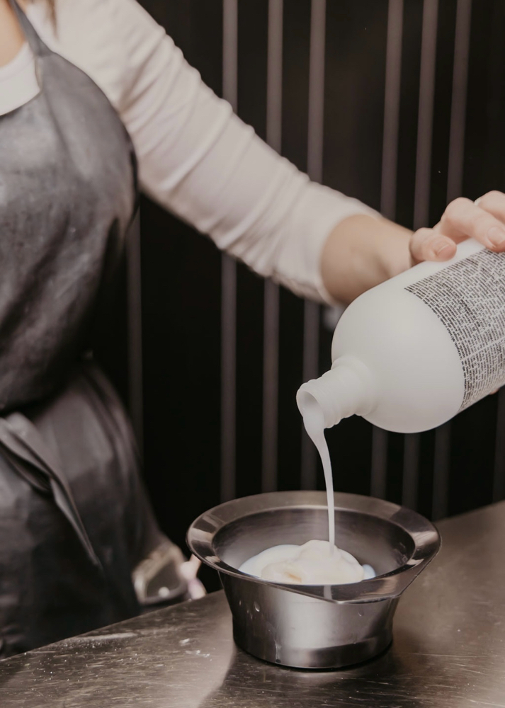 Root Color With Hair Cut