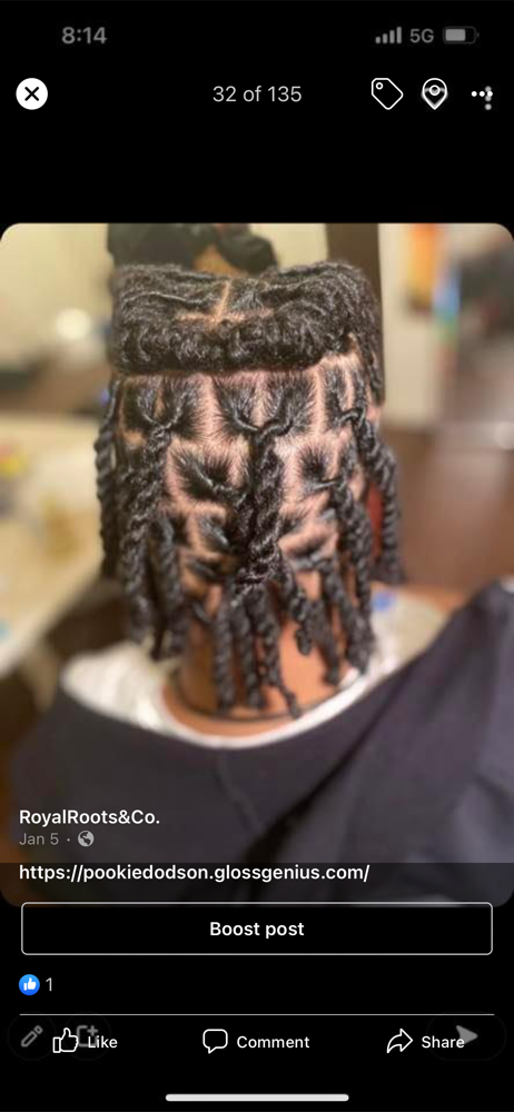 Kids Starter Locs MidBack-Waistleng