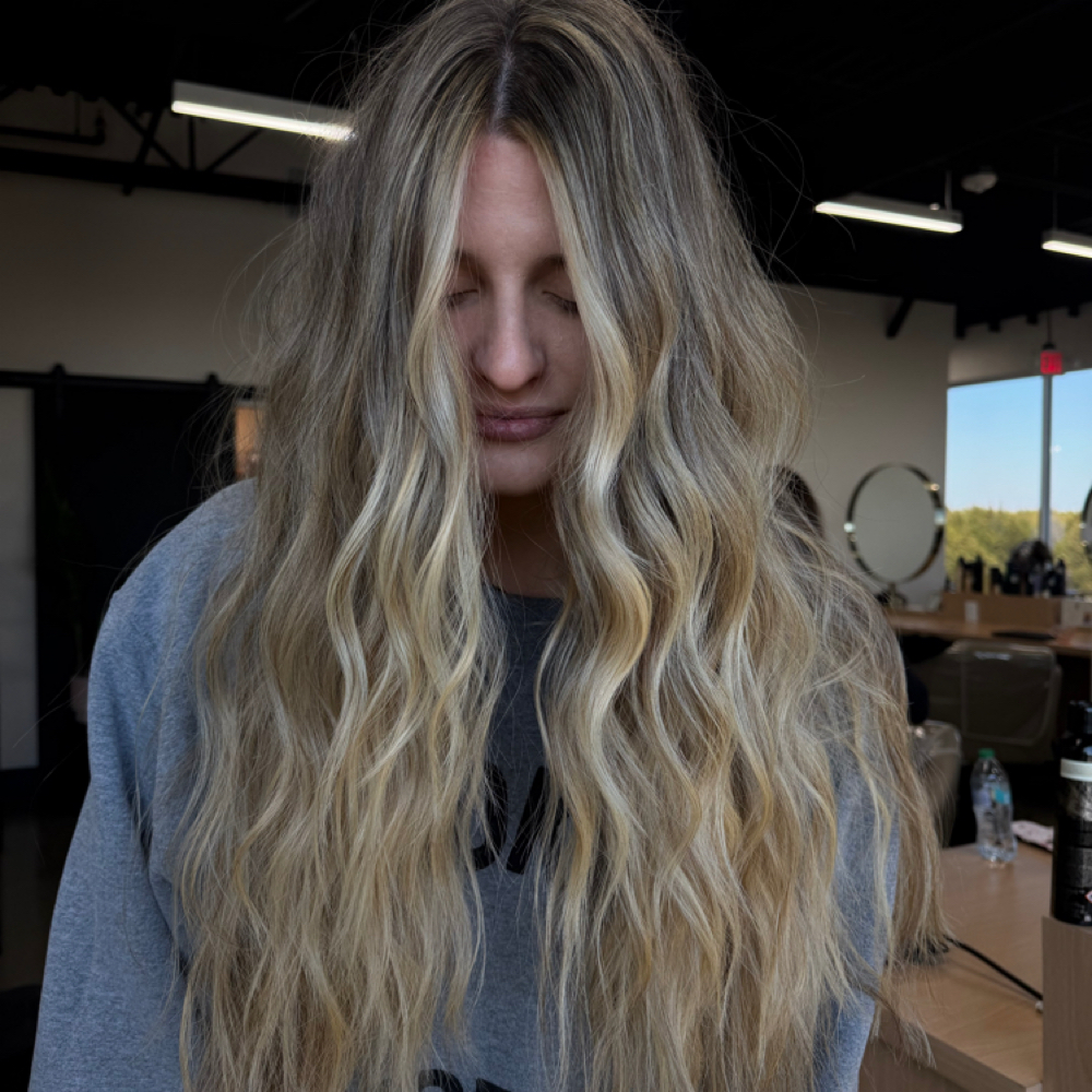 Full Highlight + Style/Haircut