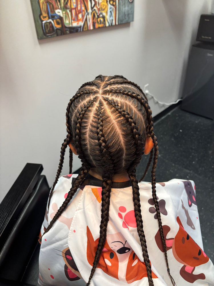 Kids Braided Style Start At 55 at Rave Beauty Bar LLC in Phoenix, AZ