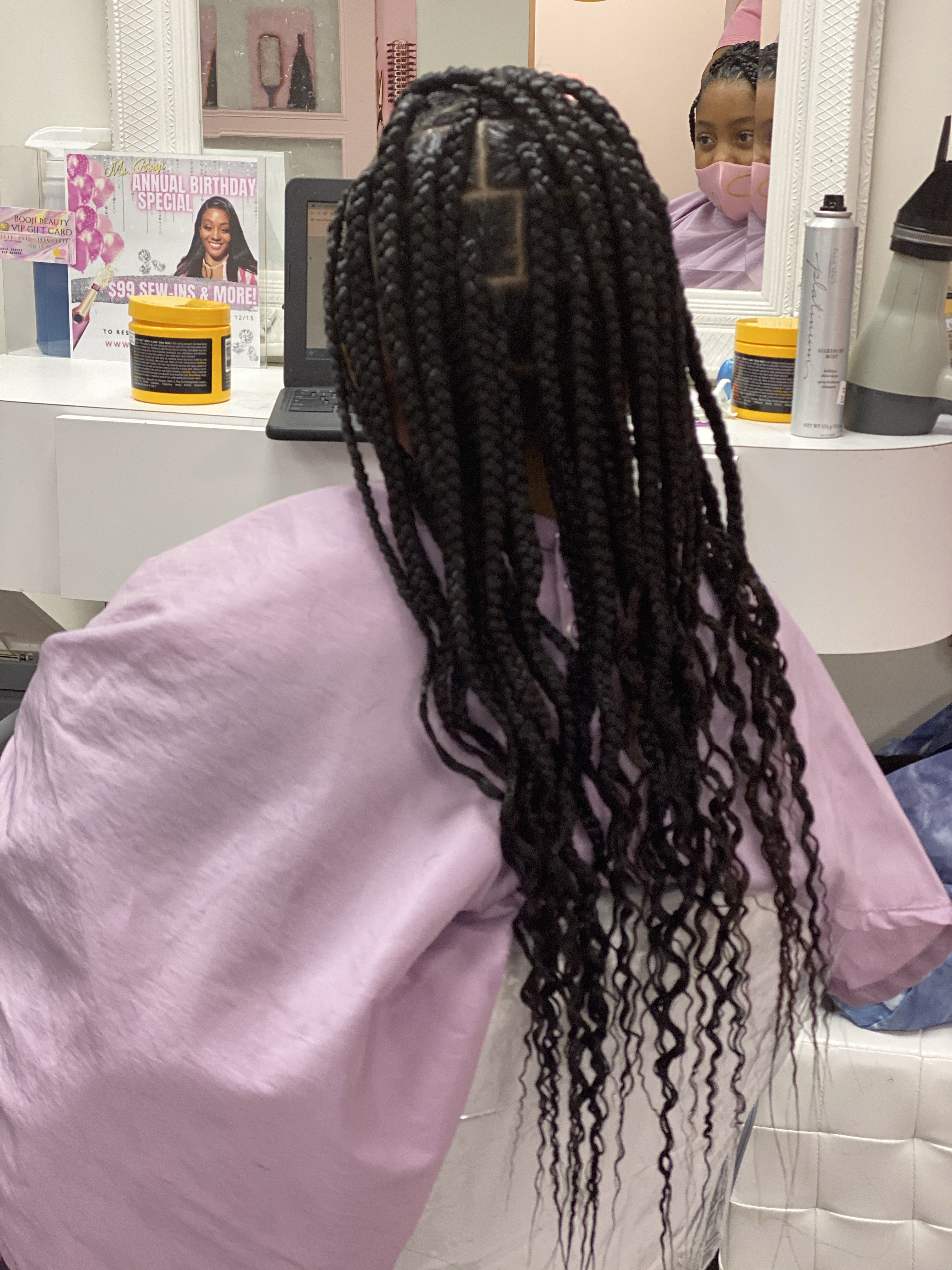 Kids Medium Box Braids