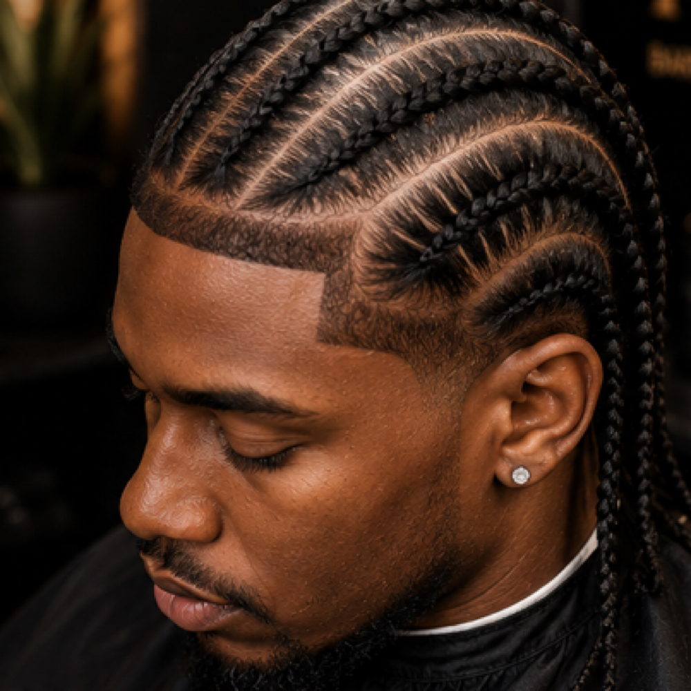 Braids + Styles at Key Barbering in Houston, TX