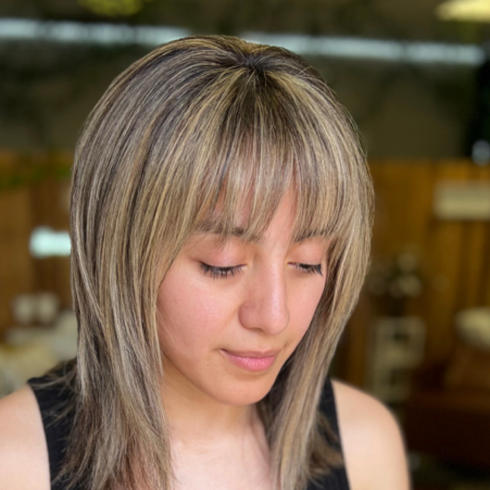 Bangs Hair Cut at Sunset Beauty Bar in Yuma, AZ