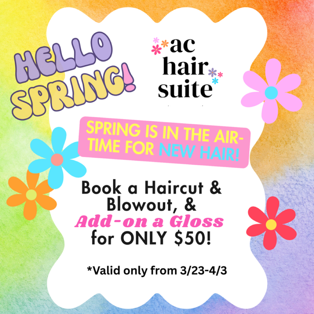 Add-On Gloss w/Haircut Special at AC Hair Suite in Newtown, CT