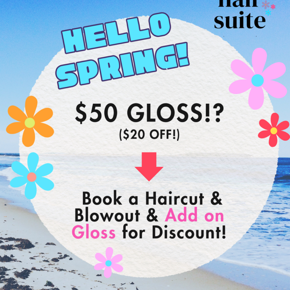 Add-On Gloss w/Haircut Special at AC Hair Suite in Newtown, CT
