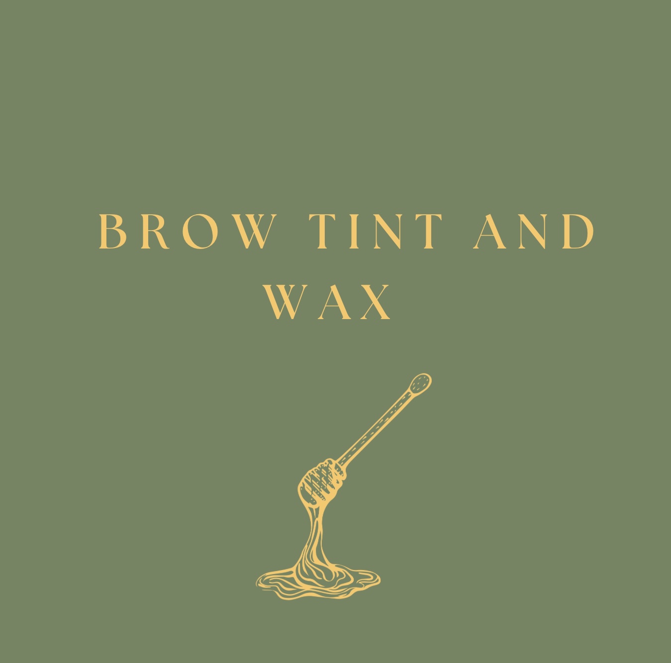 Brow Tint and Wax