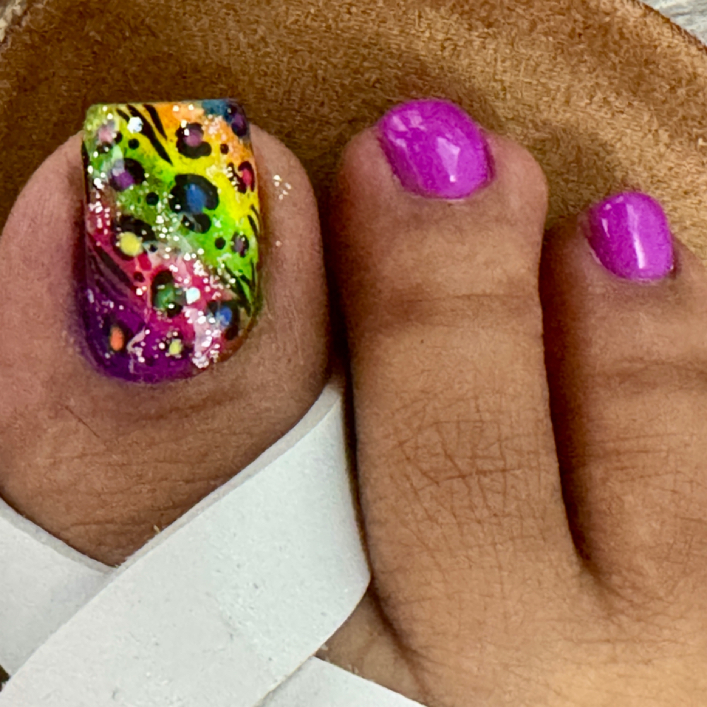 Big Toe Enhancement at Chic Nail Suite in Kannapolis, NC