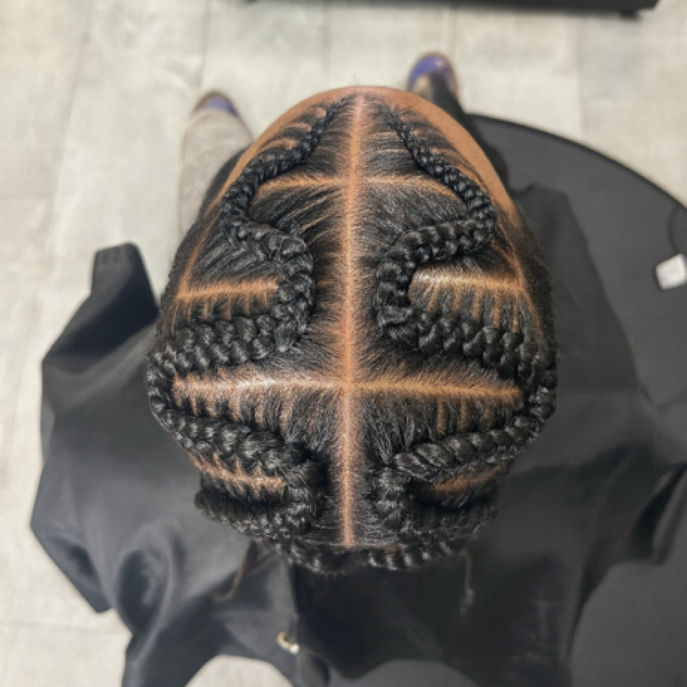 Cornrow Braids at VICI Beauty and Spa in Boardman, OH