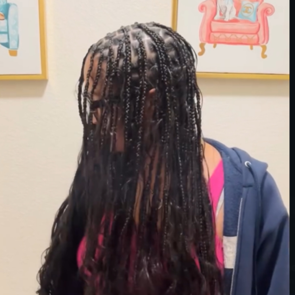 knotless Braids at Werx Salon in Tucson, AZ
