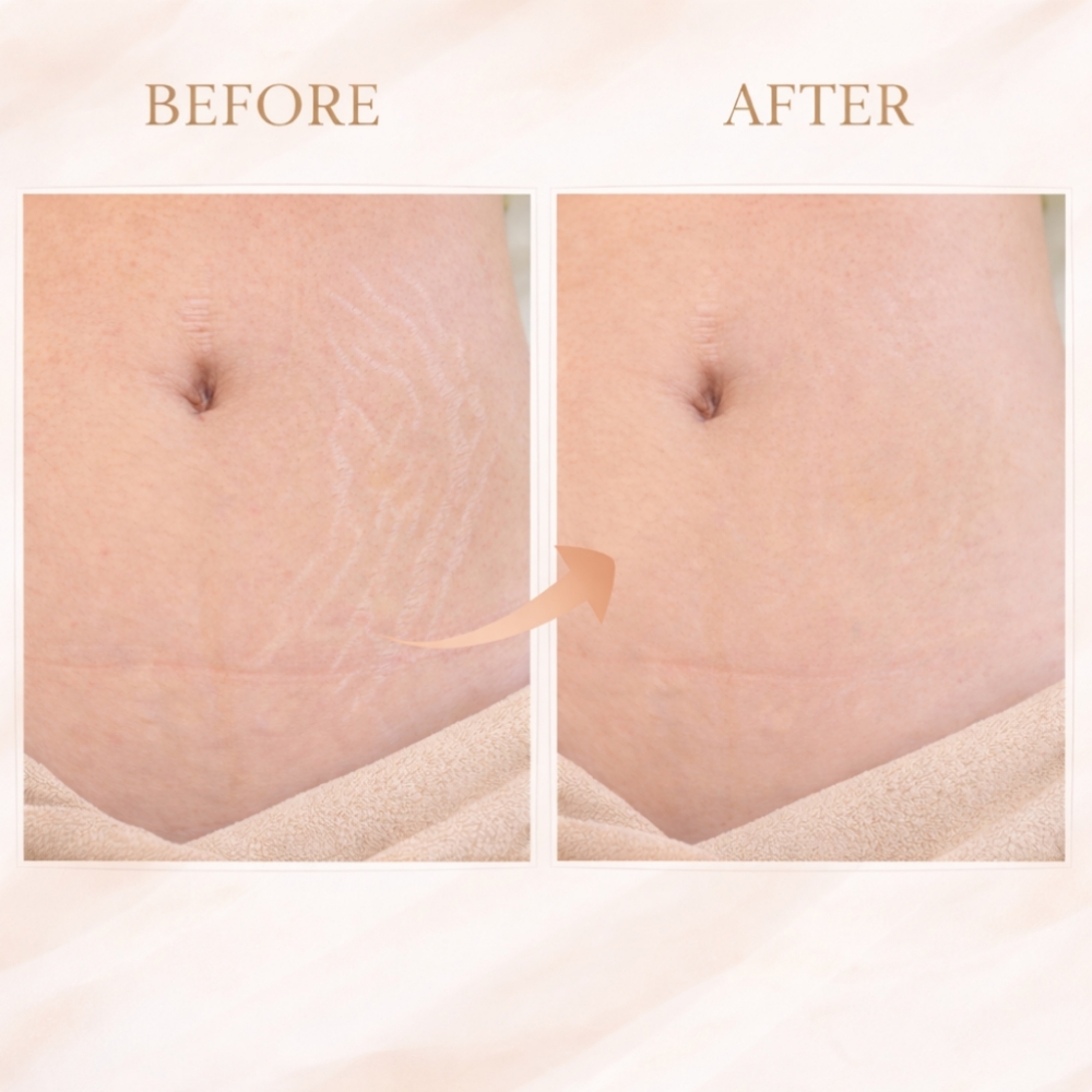 STRETCH MARK REVISION-after consult at Magnetic Aesthetic LLC~ QC WELLNESS OFFICE in Queen Creek, AZ