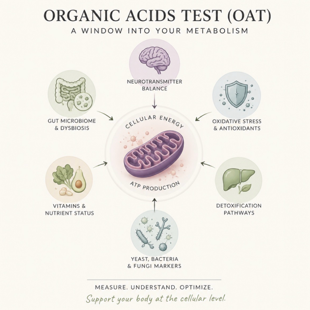 Organic Acids Test at Skintology Apothecary in Tyler, TX