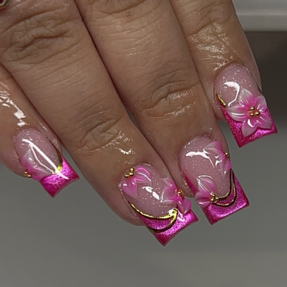 Acrylic Full Sets at Nails by Yudi in Cranston, RI