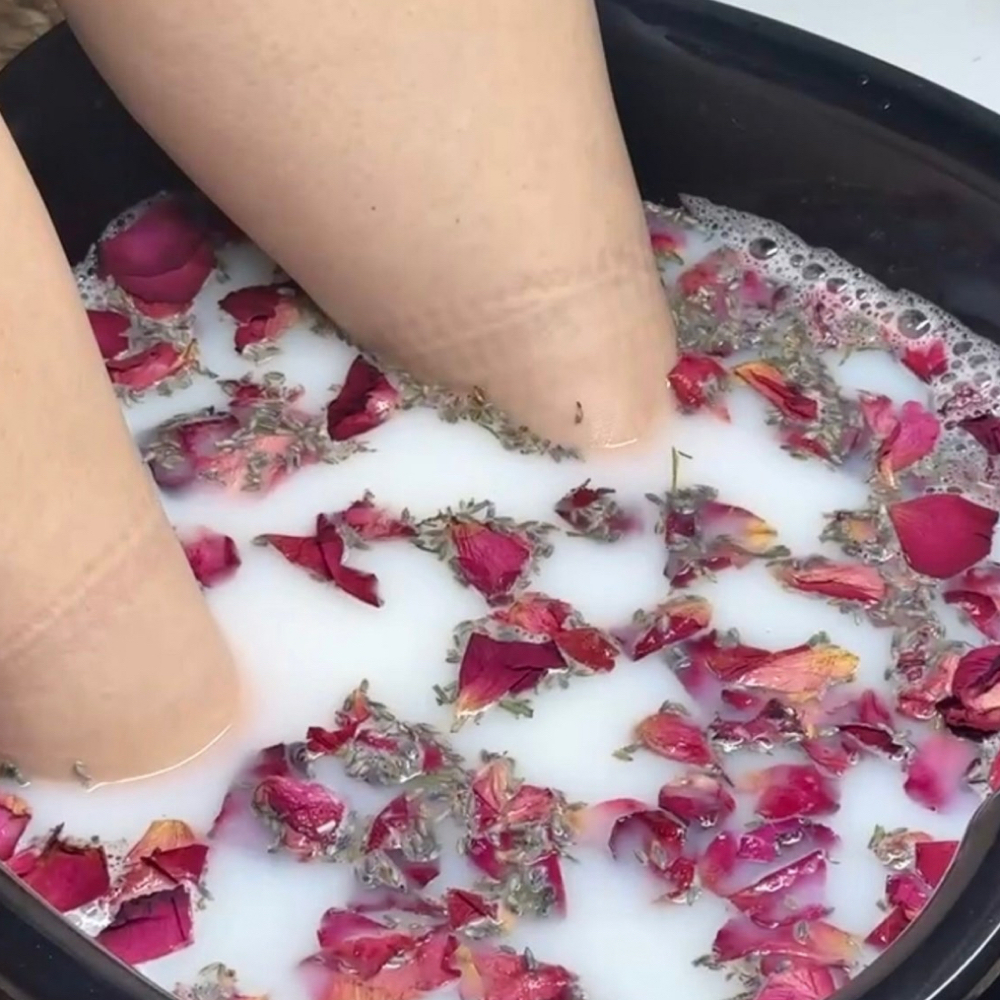 Rose, citrus & Silk Pedicure at Fon Beauty Studios in Mesa, AZ