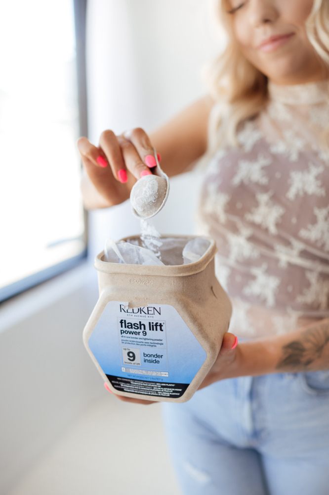 Mini blonding package