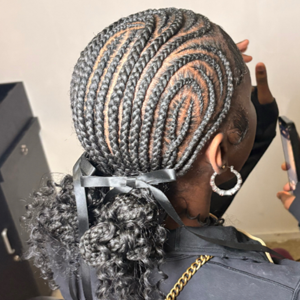 Small Stitch Cornrows at Braids By Bonitaa in Syracuse, NY