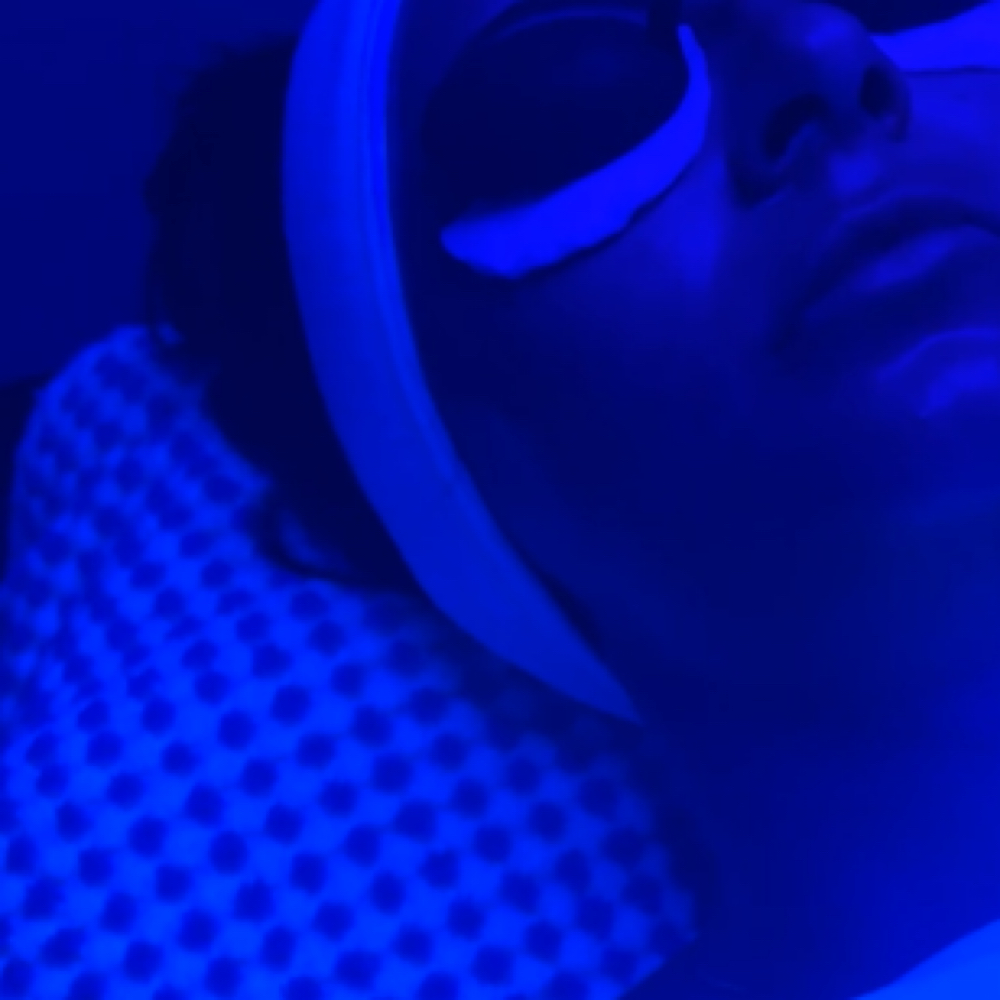 LED Therapy Session at Naturally Esthetics in Myrtle Beach, SC