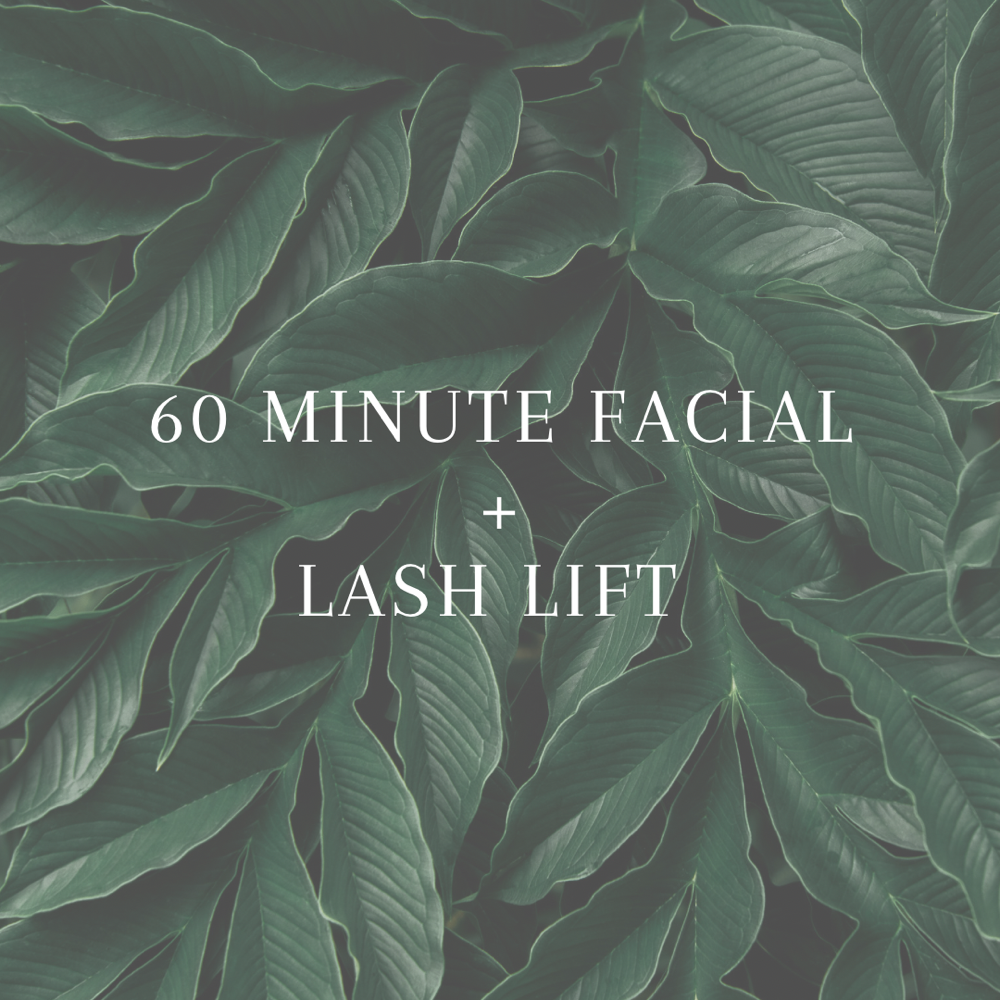 60min Facial + Lash Lift