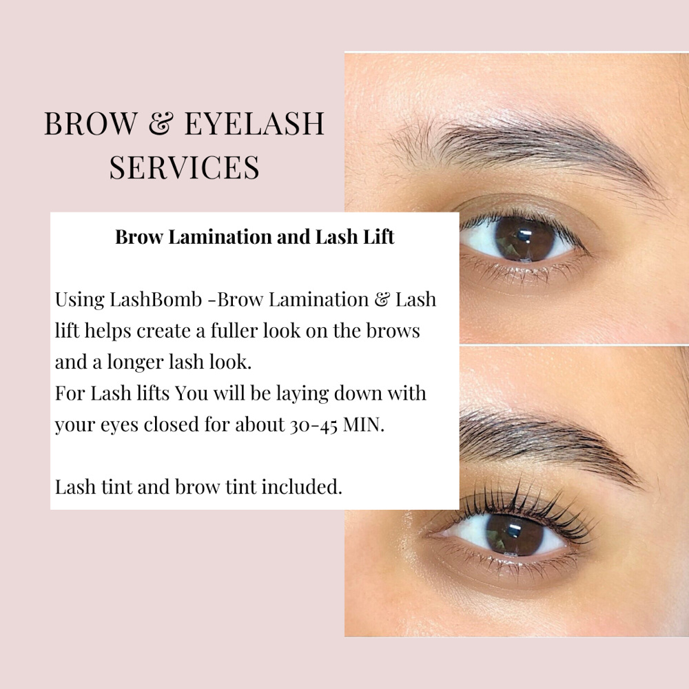 Brow & Lash Lift Services